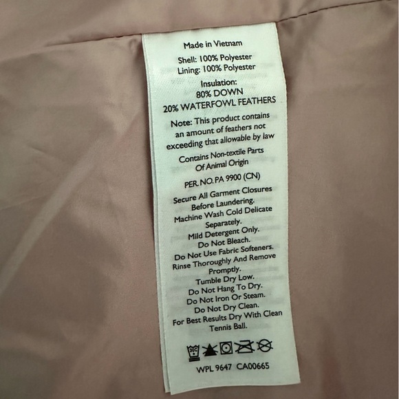 Eddie Bauer Women’s Microlight Color Block Down Jacket, L - Picture 5 of 5